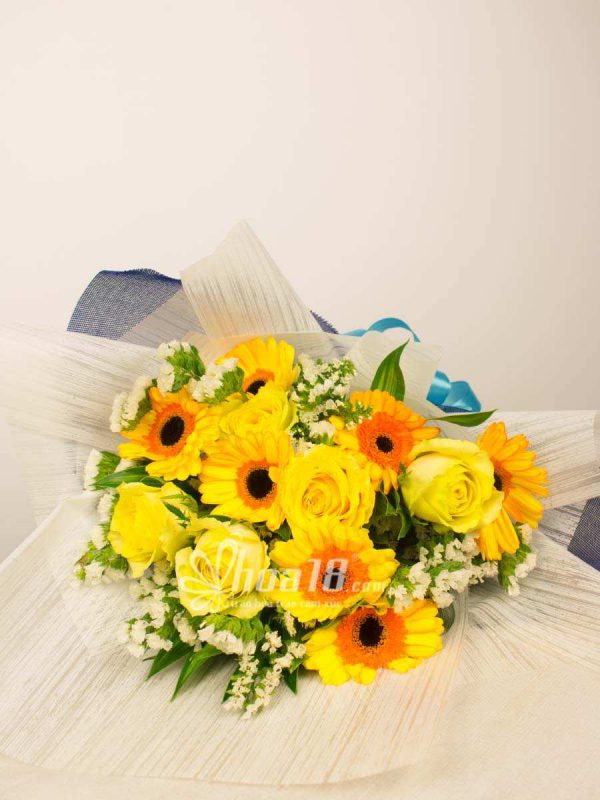 Lựa chọn hoa tươi đẹp mang lại bất ngờ tuyệt vời cho người thương Hãy để bó hoa tươi thổi luồng gió mới vào không gian sống - Hoa18.com