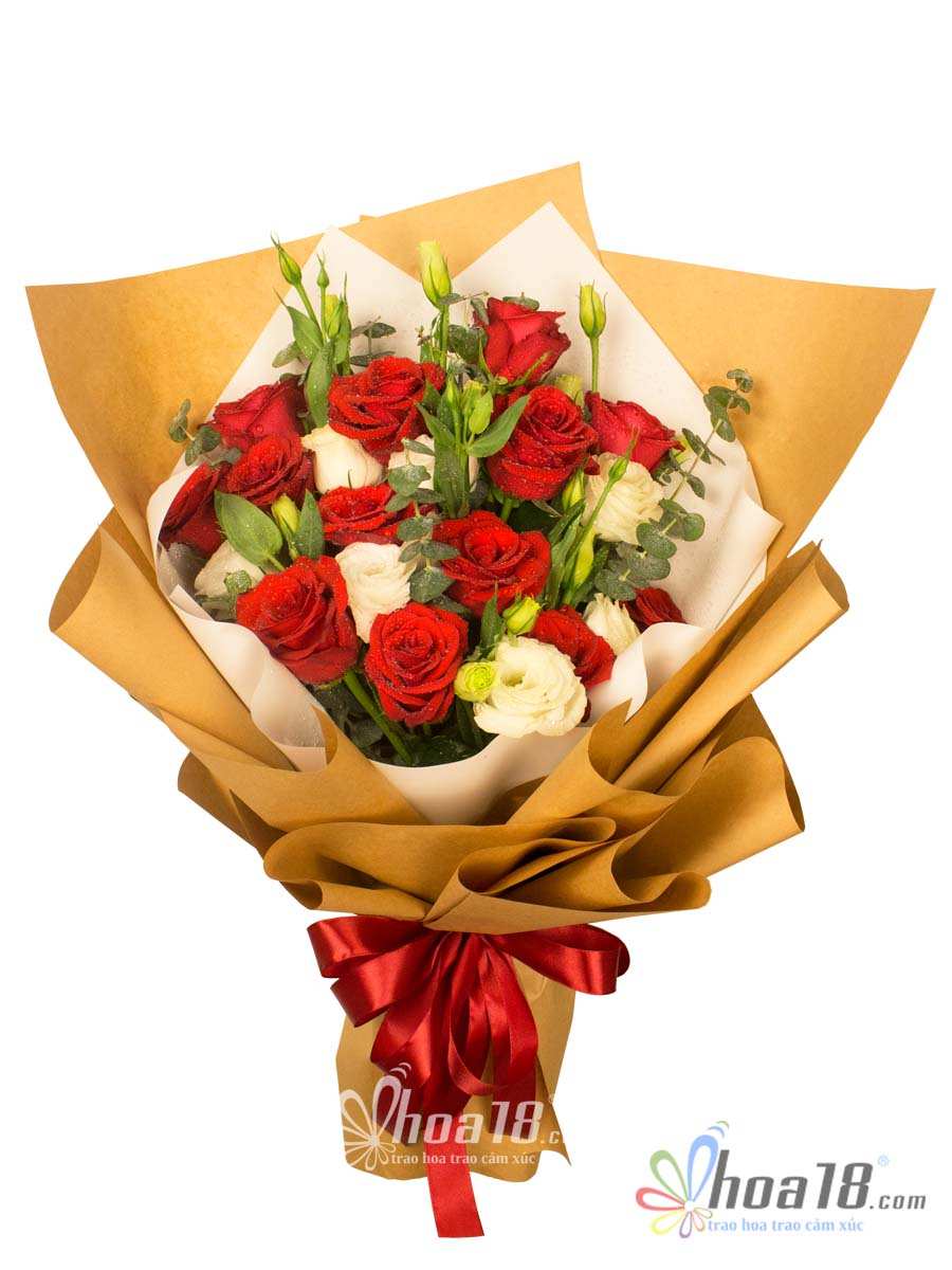 Thiết kế hoa tươi sang trọng hoa ngày 20 tháng 11