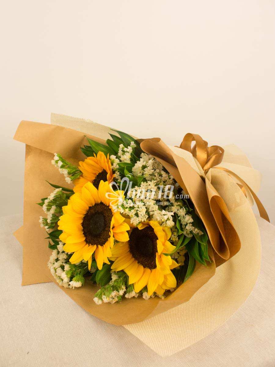 Thiết kế hoa tươi sang trọng hoa tốt nghiệp