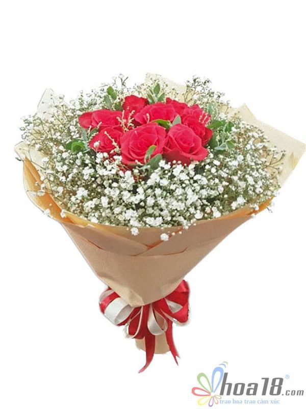 Thiết kế hoa đơn giản nhưng gửi trọn thông điệp hoa tươi