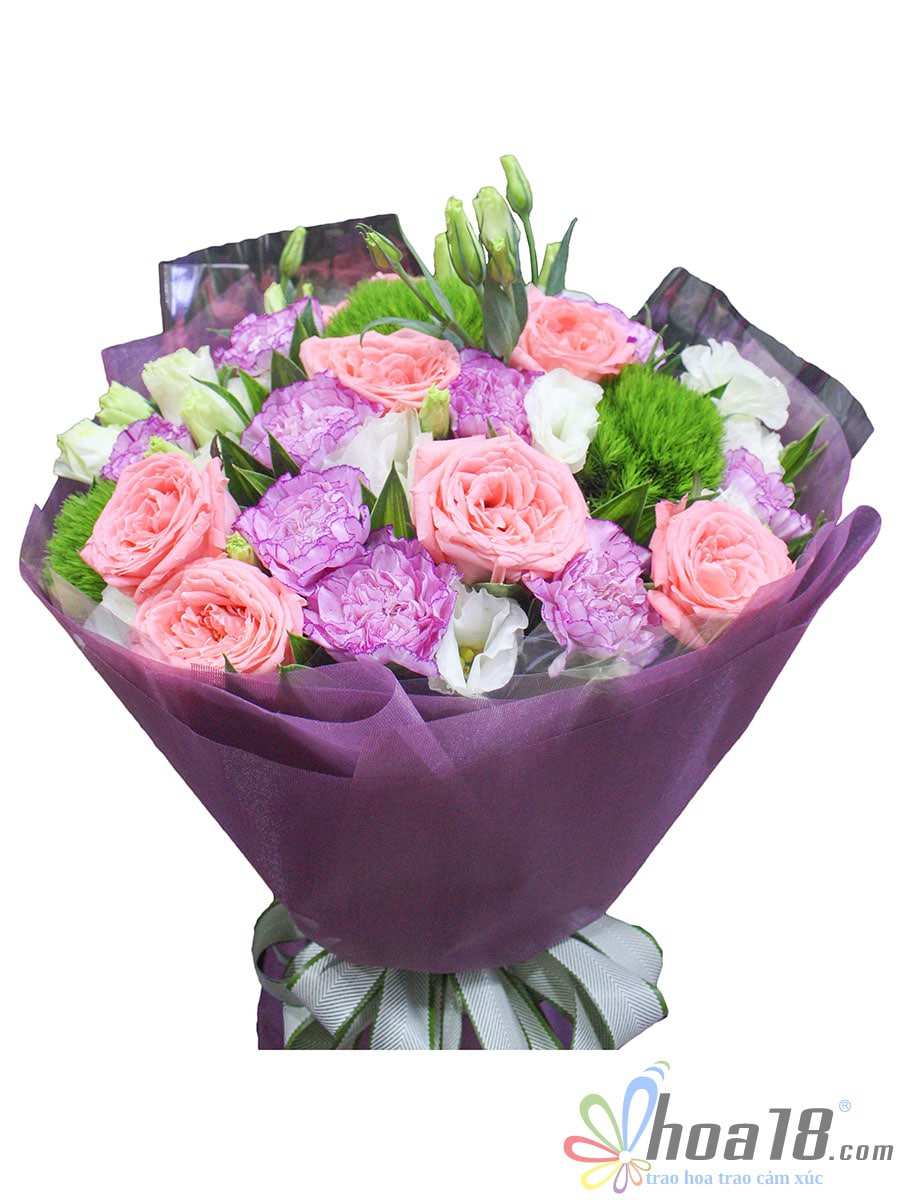 Thiết kế hoa tươi sang trọng hoa cát tường