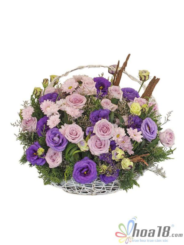 Hoa tươi - Món quà ý nghĩa gửi trao Cắm hoa nghệ thuật theo chủ đề - Lắng nghe tiếng nói của loài hoa - Hoa18.com