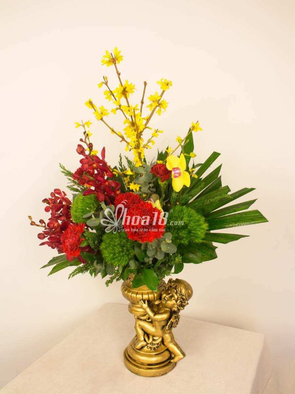 Thiết kế hoa tươi sang trọng bí kíp