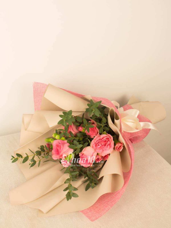 Mẫu hoa tươi tình yêu ngọt ngào là lựa chọn phù hợp cho các quý ông tặng người thương Số lượng bông hồng - Thông điệp yêu thương dành cho người nhận - Hoa18.com