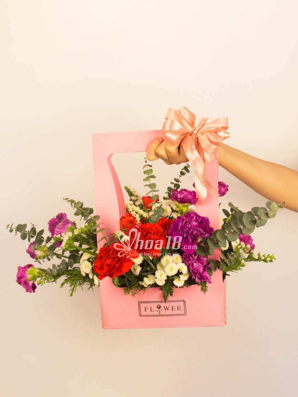 Sản phẩm hoa tươi giá tốt nhất giao hàng toàn quốc Những mẫu giỏ hoa đẹp nhất - Hoa18.com