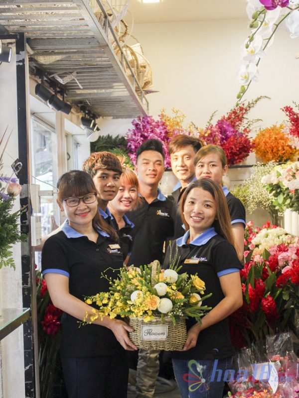 Hoa18 - Shop hoa tươi quận 7 uy tín nhất hoa chúc mừng