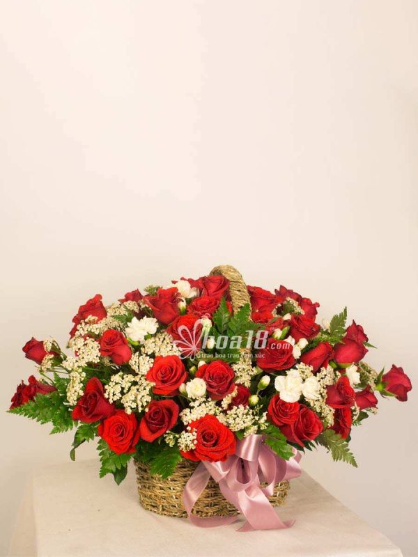 Sản phẩm hoa tươi giá tốt nhất giao hàng toàn quốc Những giỏ hoa nhỏ xinh đẹp đáng để mua - Hoa18.com