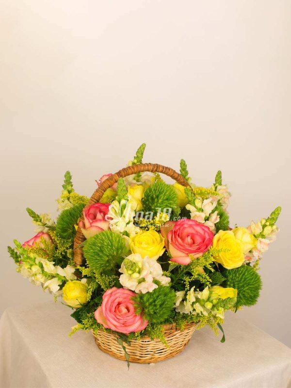 Hoa18 gợi ý cho bạn hoa tươi đầy ý nghĩa phù hợp cho mọi dịp yêu thương Những giỏ hoa nhỏ xinh đẹp đáng để mua - Hoa18.com
