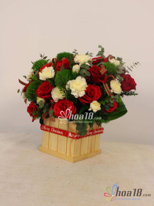 Lẵng hoa cẩm chướng - mẫu hoa tượng trưng cho người mẹ dịu hiền và bao dung hoa tươi